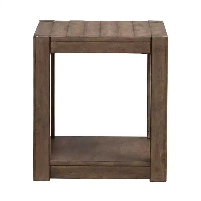 Liberty Furniture, Tavolino quadrato per soggiorno Broadmore - Marrone ciottolo