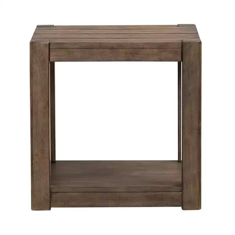 Liberty Furniture, Tavolino quadrato per soggiorno Broadmore - Marrone ciottolo