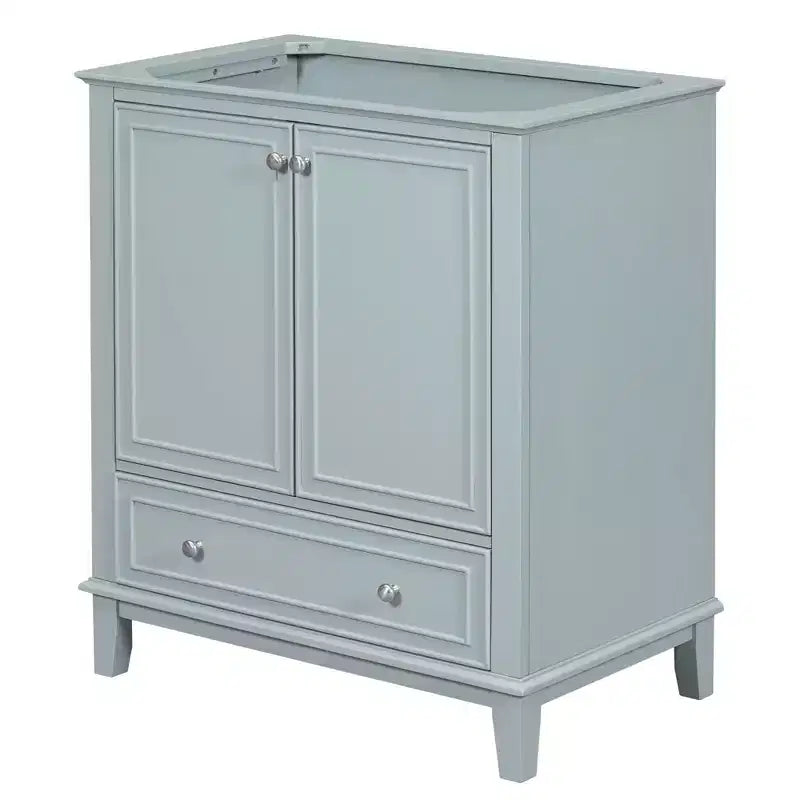 MAYEERTY 30 Mobile Bagno senza Lavello Ante a Cassetti Multifunzione Struttura Solida MDF Verde