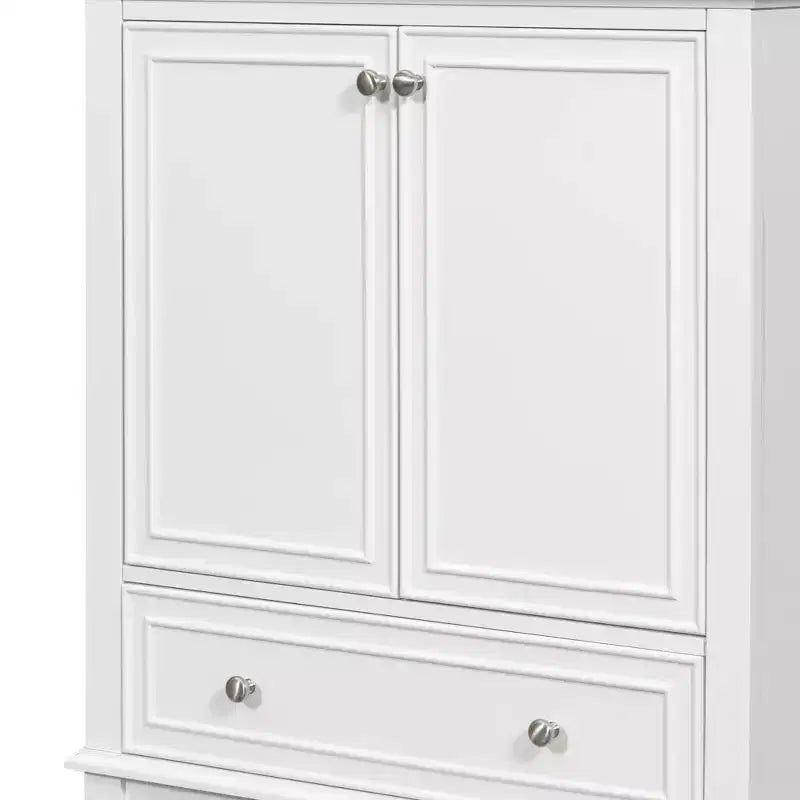 MAYEERTY 30 Mobile Bagno senza Lavello Ante a Cassetti Multifunzione Struttura Solida MDF Verde