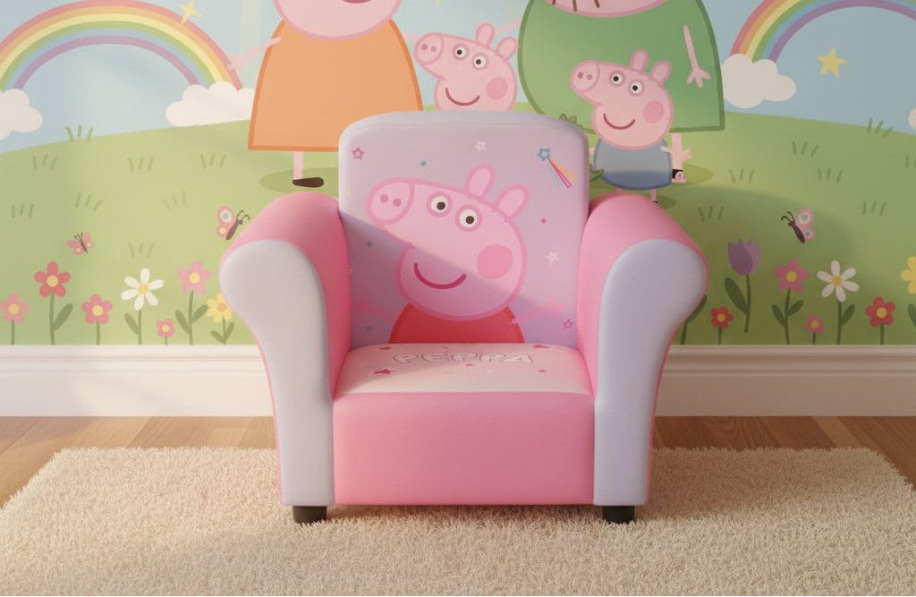 Delta Children Peppa Pig Upholstered Arm Chair