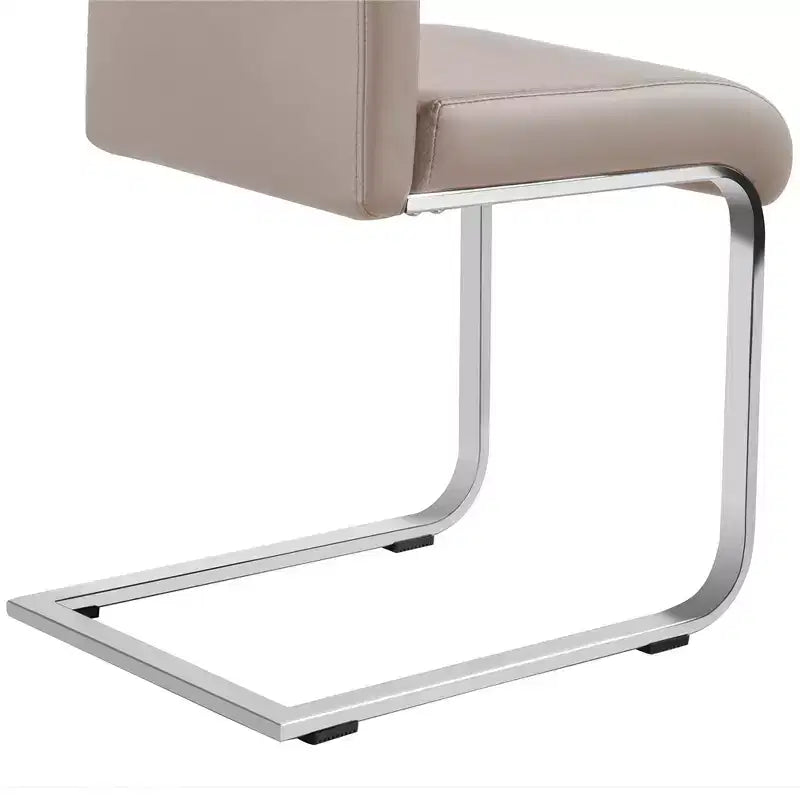 Yaheetech 2 SEDIE DA PRANZO IN PELLE PU Mobili per Cucina, Sala da Pranzo