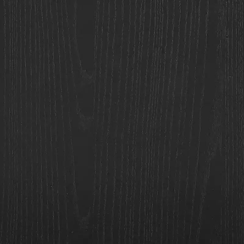 Supporto porta vinili con 2 ripiani aperti, in legno di gomma e MDF, 114 cm